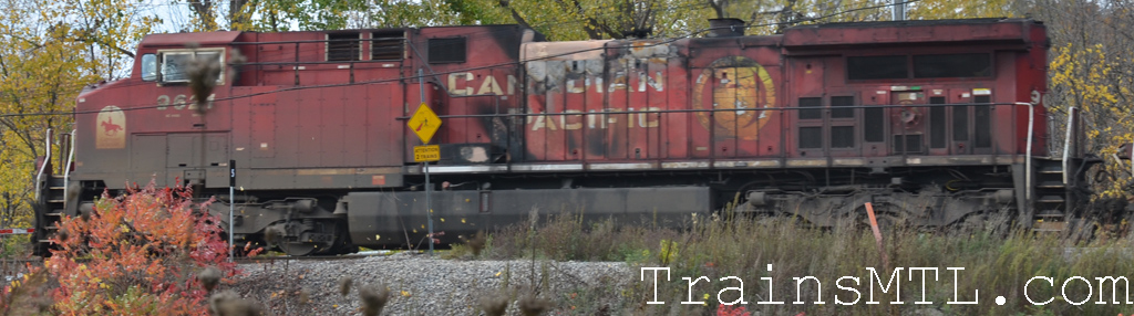 Locomotive CP9621 left side / coté gauche